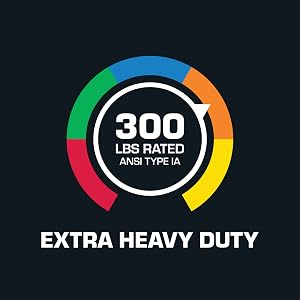 The Epic can hold up to 300 lbs.