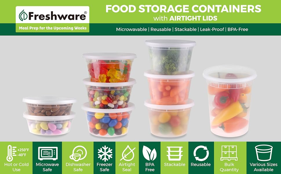 meal prep containers deli containers plastic containers food storage containers