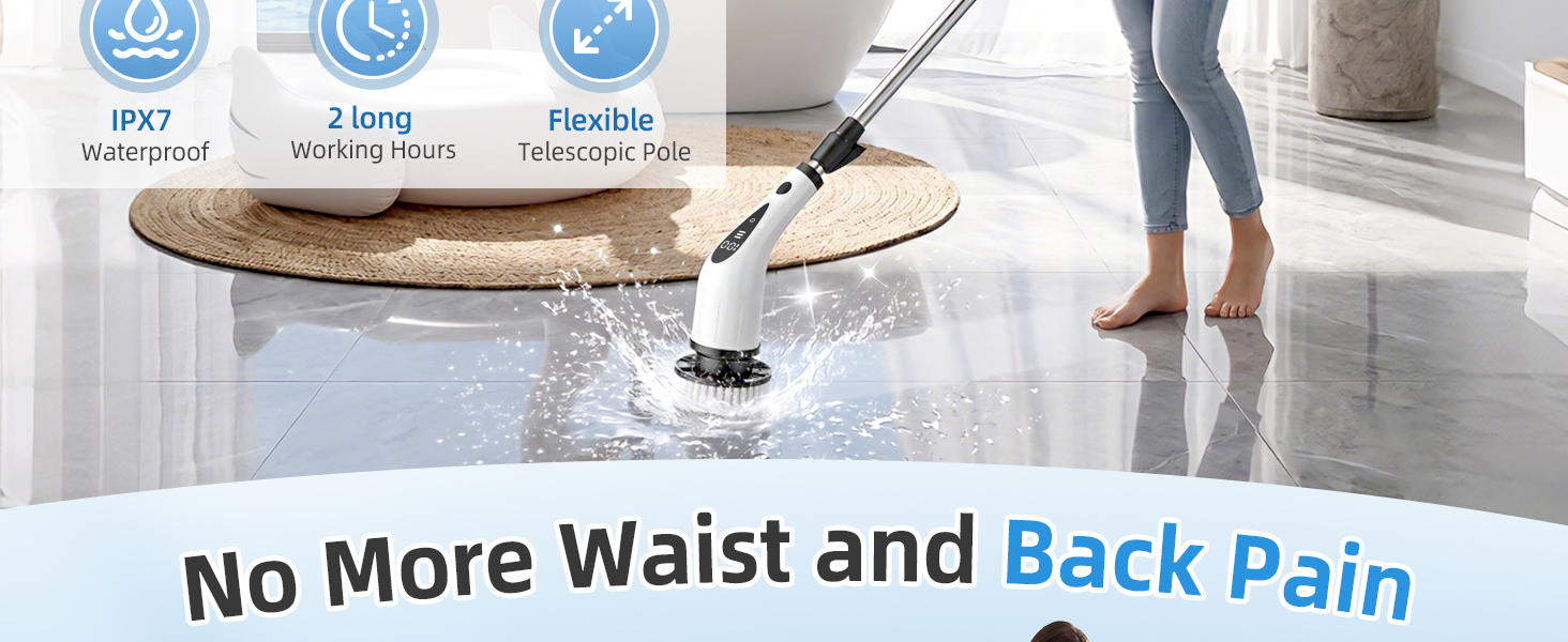 electric spin scrubber
