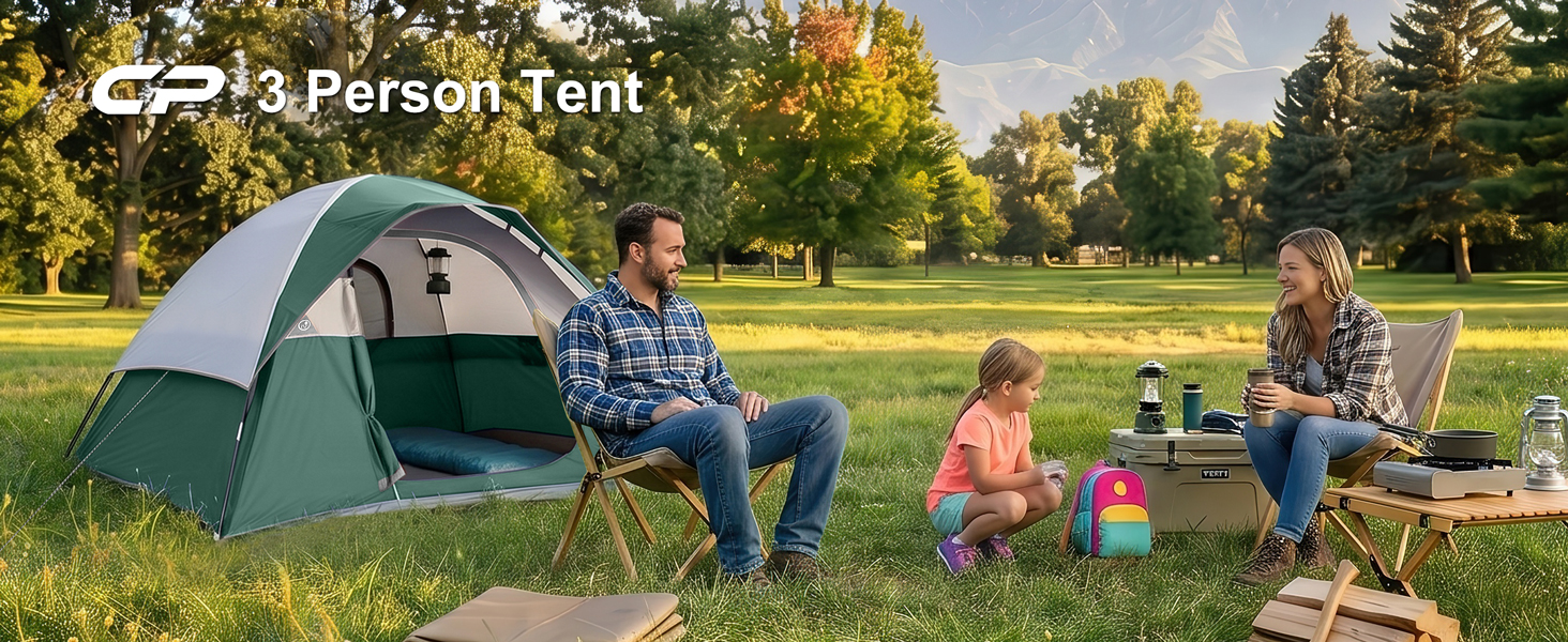 3 person tent