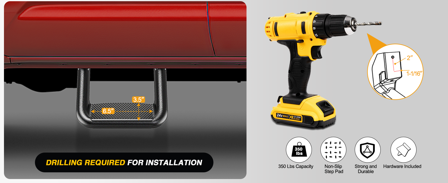 Drilling Required