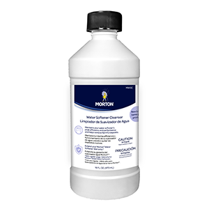 Morton softener cleanser, salt cleanser water, water system cleanser