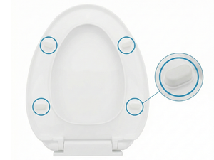 soft bumpers for toilet seat