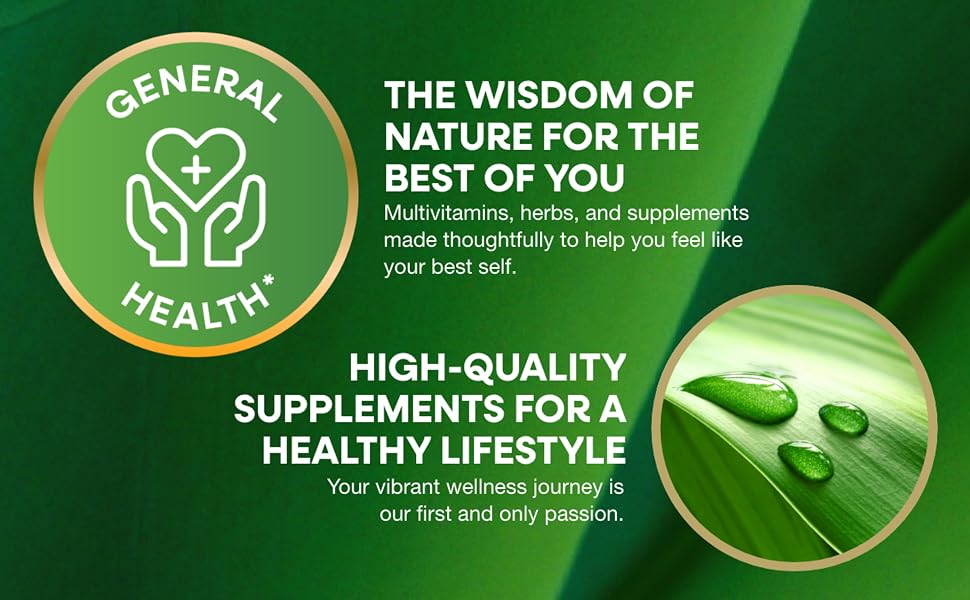The wisdom of nature for the best of you.