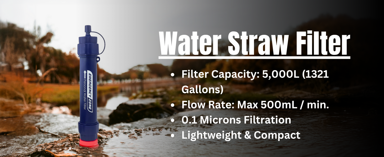 New Water Straw Filter