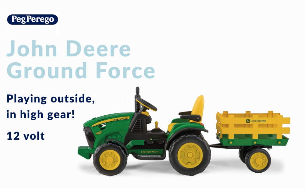 pegperego made in usa toys for child john deere ground force