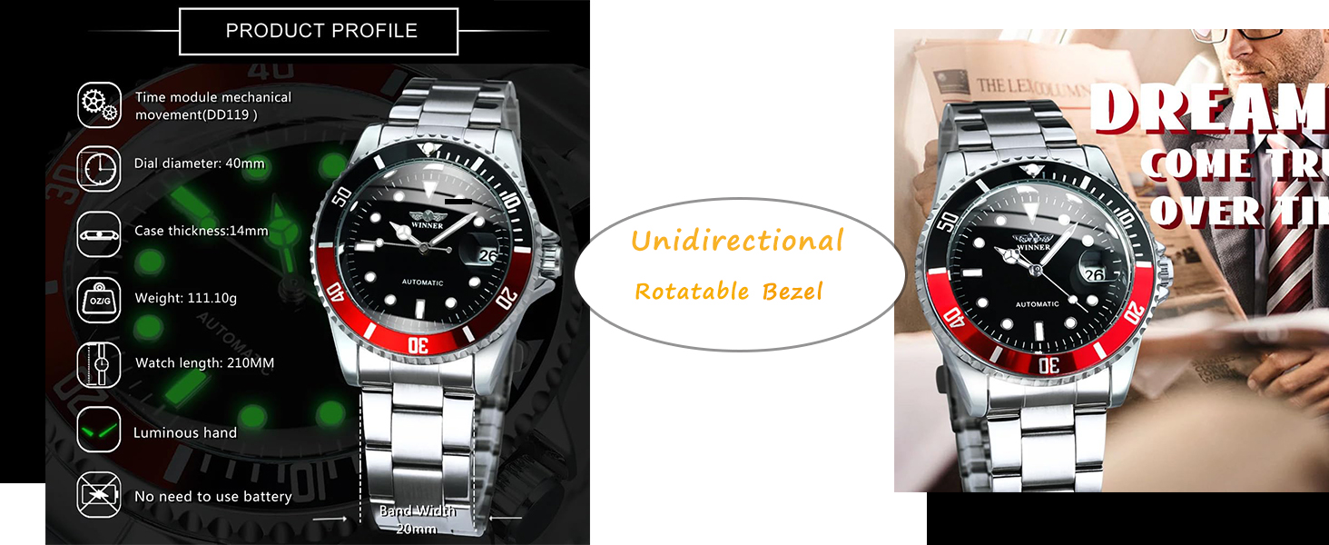 automatic man watch