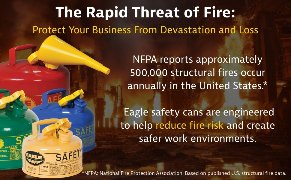 Eagle Type 1 Safety Cans