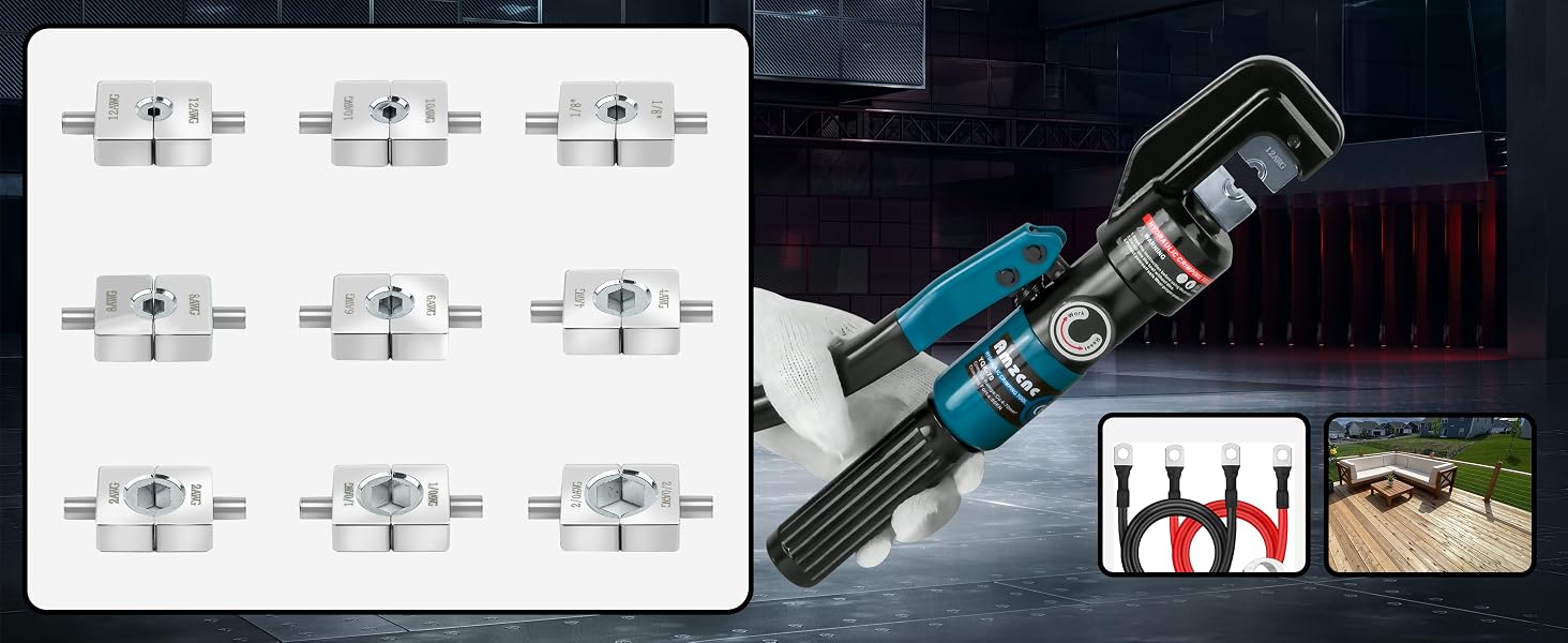Hydraulic crimping tool