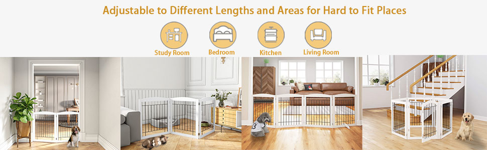 freestanding dog gate