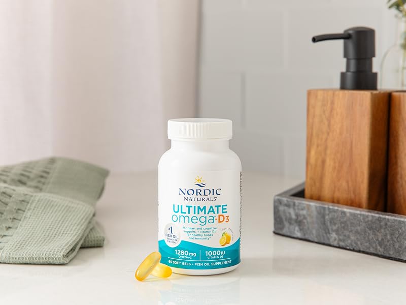 Nordic Naturals Ultimate Omega-D3 1280 Mg