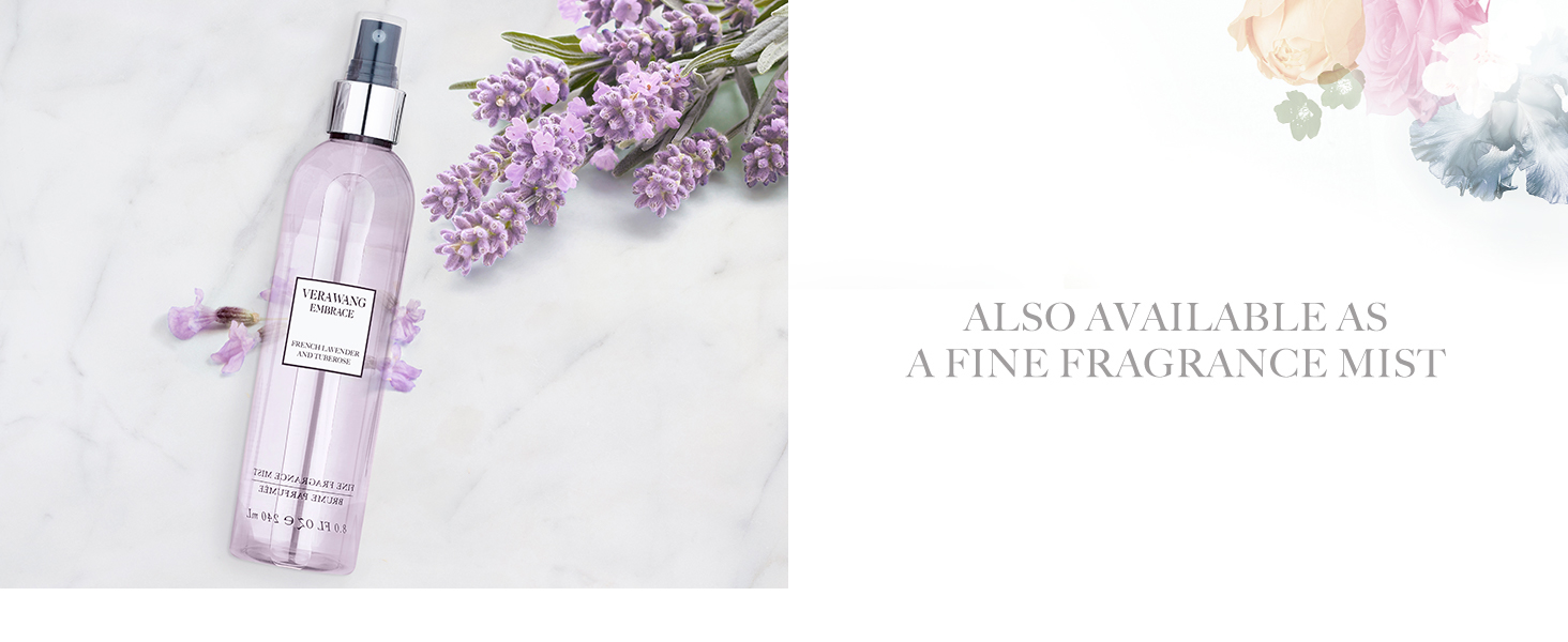 French Lavender &amp; Tuberose is also available as a fine fragrance mist