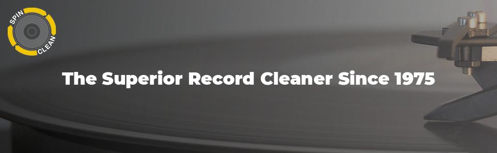 Spin Clean vinyl record cleaner