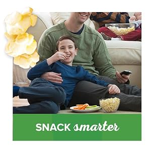 Low calorie popcorn snacks with Orville Redenbacher’s SmartPop!
