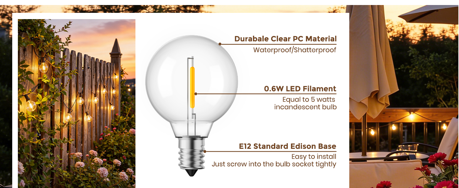 outdoor light bulb