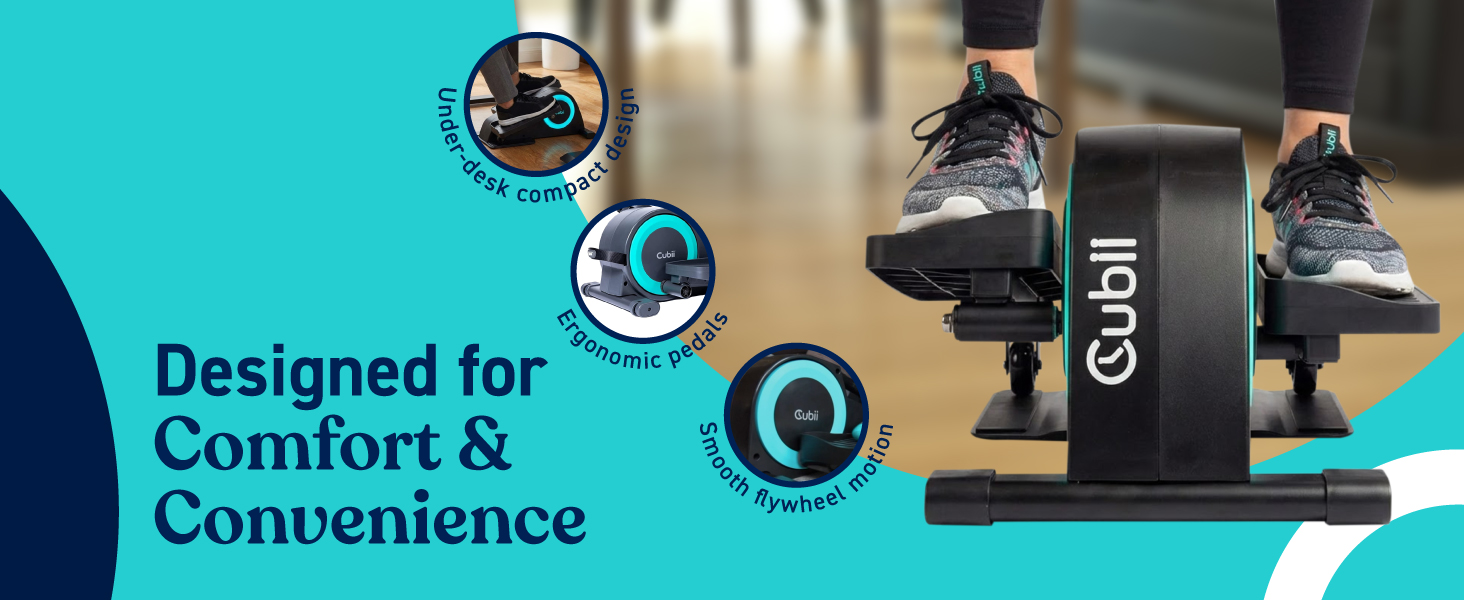 Move more in Cubii JR1 Elliptical Bike