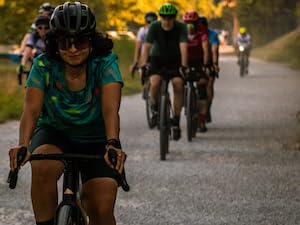 Group riders with Vittoria Terreno endurance gravel tires