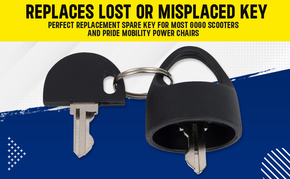 spare replacement key for gogo scooter
