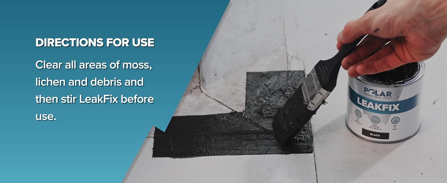 Leakfix paint, leak sealer, leak sealant