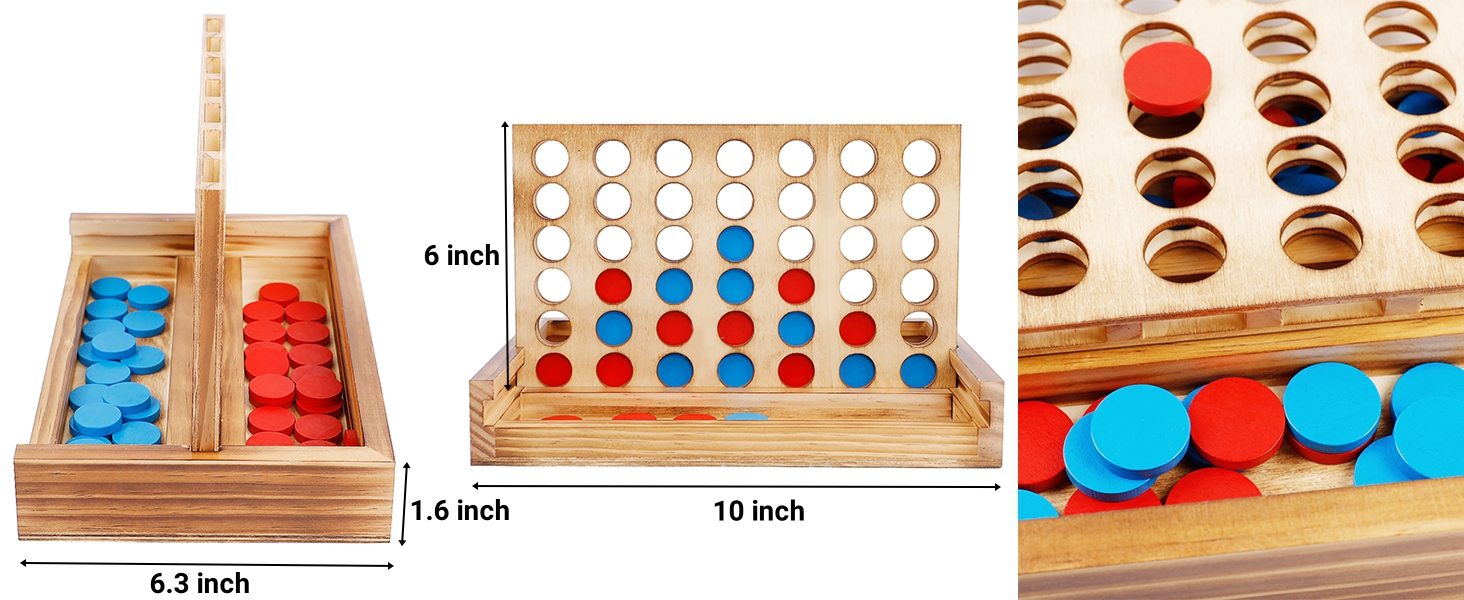 Tic Tac Toe 4 in a Row Table Games Set