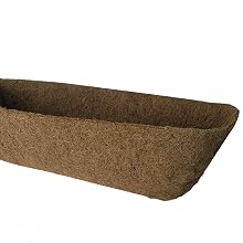 Window Hayrack Coco Fiber (coir) Liner for Wrought Iron Window Boxes