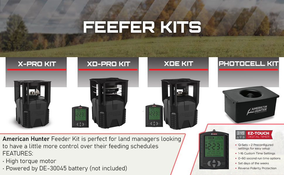 AMERICAN HUNTER FEEDER KITS