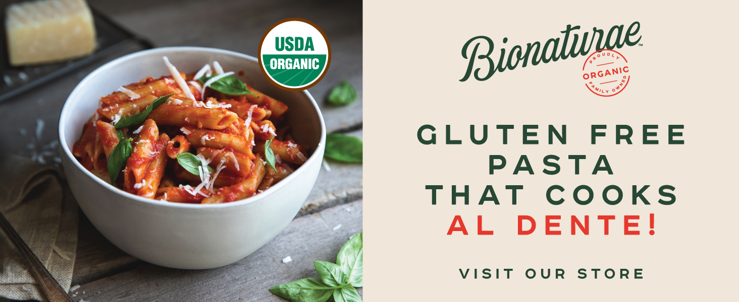 Gluten Free Pasta, Organic Pasta, Fusilli, Spaghetti, Pasta Elbows