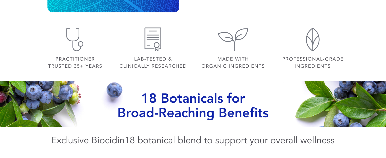 Broad-Spectrum Botanical Drops for Microbiome Balance Biofilm Buster Gut Detox Cleanse Routine