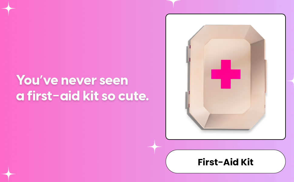 You've never seen a first-aid kit so cute.