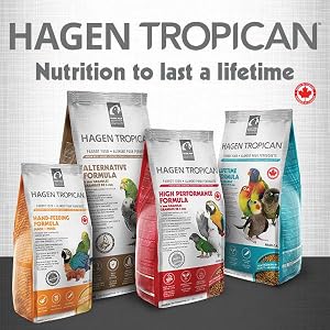Hagen Tropican Nutrition to last a lifetime