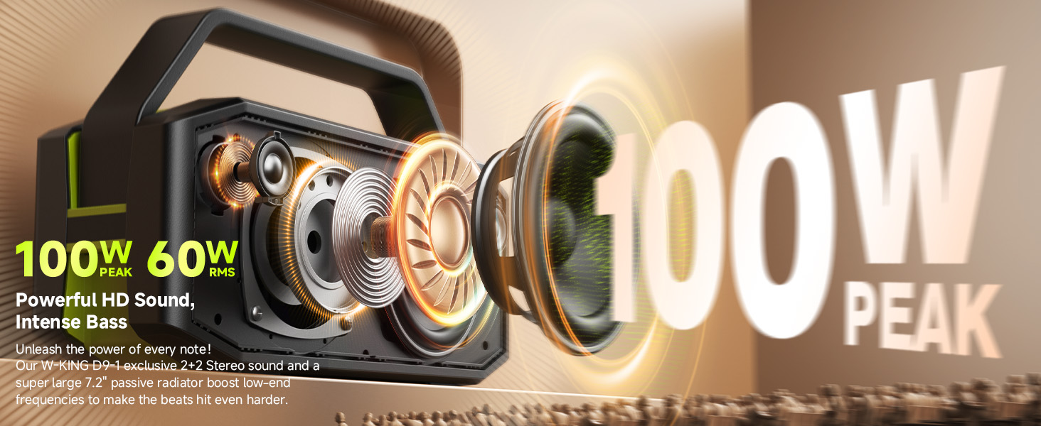 bluetooth speaker w-king