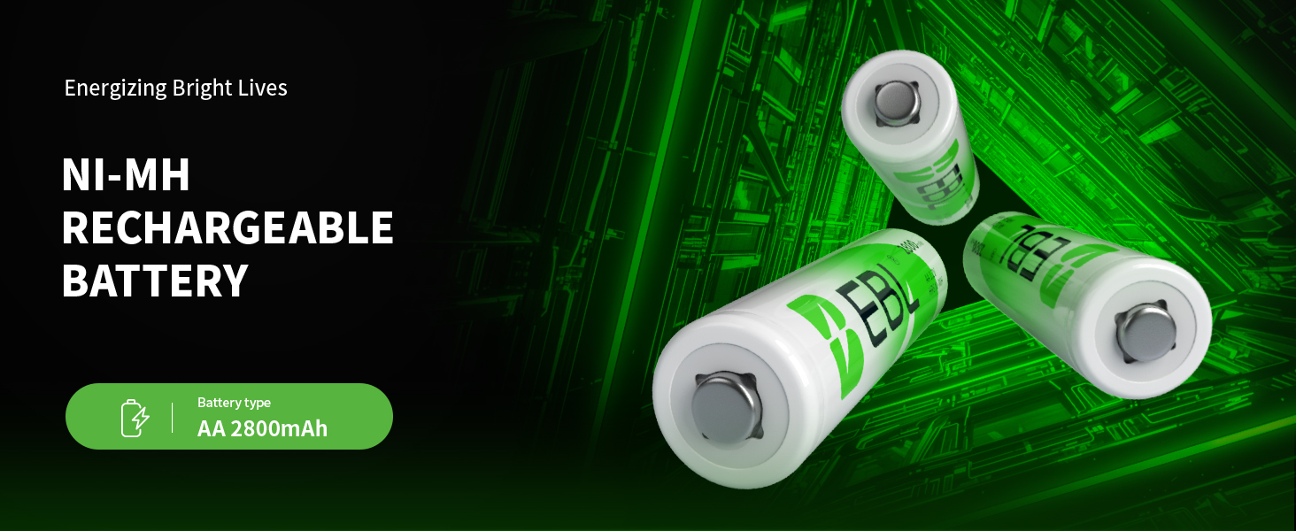 ebl aa rechargeable batteries