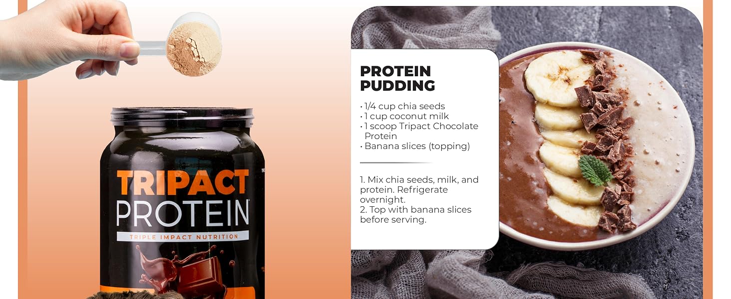 Grassfed whey protein powder is versatile Make high protein snacks and high protein shakes