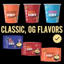 classic, OG flavors (chicken, beef and shrimp ramen express cups and flat products)