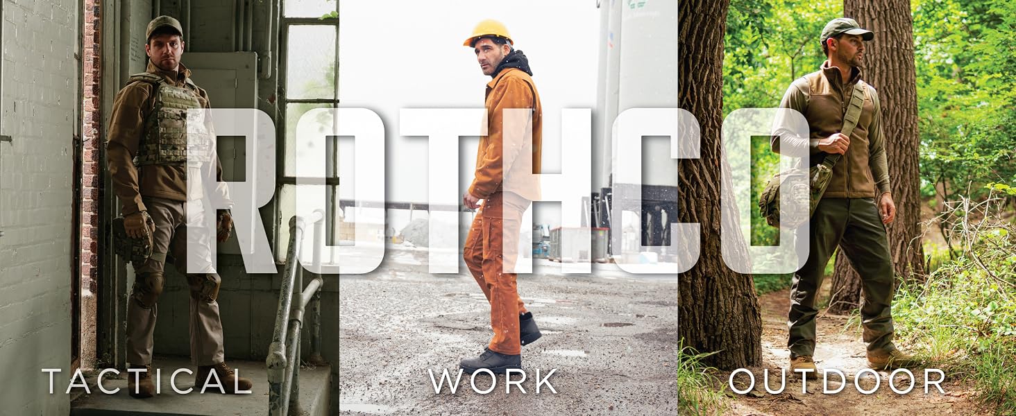 Rothco Branded Banner Tactical Work Outdoor Gear Clothing Apparel Company Family Owned Operated