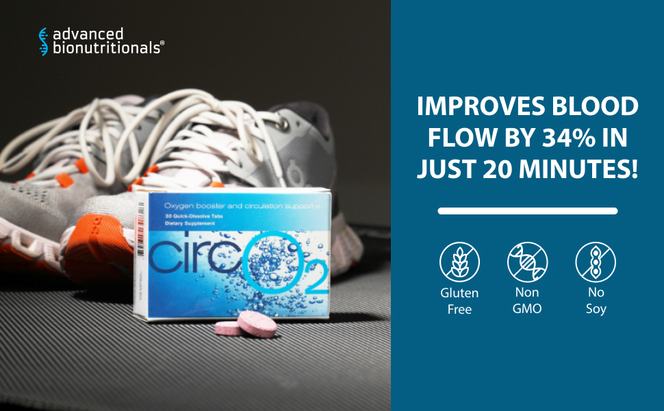 Advanced Bionutritionals Circ02 Nitric Oxide Supplement Men Women Supports Immune System Beet Root