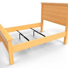 Universal Bed Supports Queen Bed Isometric 2
