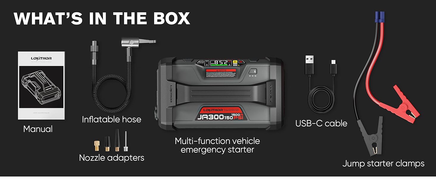 JA300 jump starter