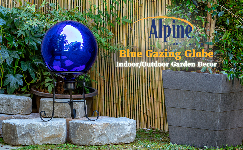 ball gazing balls garden glass outdoor globe inch ornaments decorative large for ornament solar