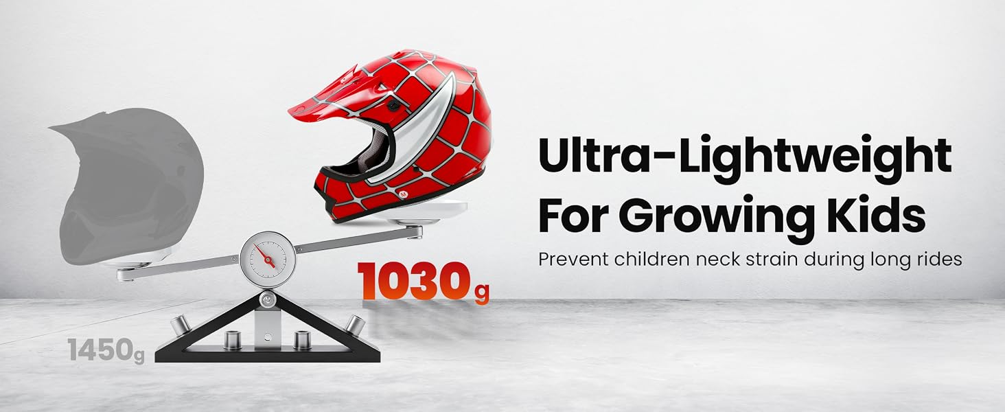 kids dirt bike helmet