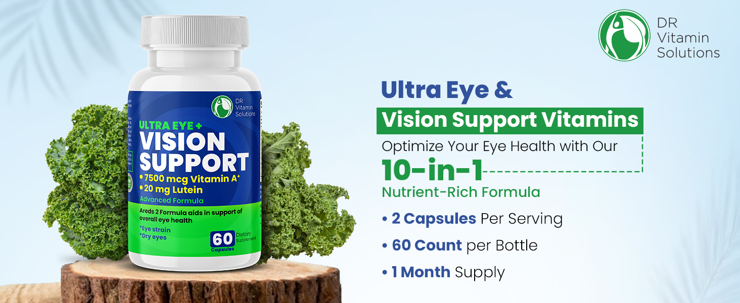 Eye vision support vitamins health vitamin lutein supplements healthy