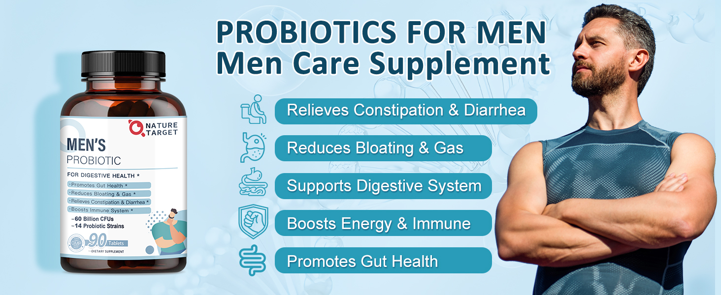 PROBIOTICS FOR MEN