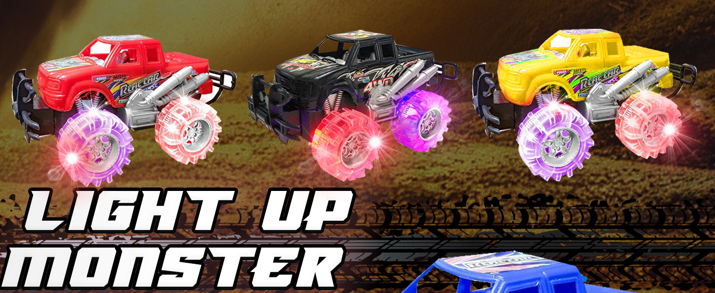 Light Up Monster Trucks