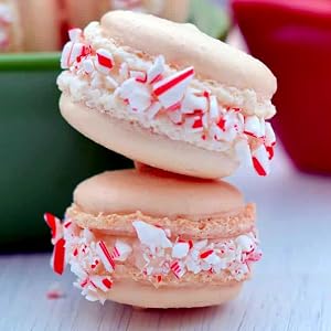 peppermint macaroons
