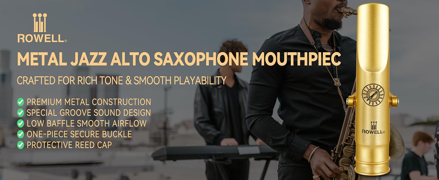 metal saxophone mouthpiece