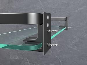 bathroom shelf