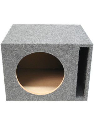 image 2 Single 15″ Vented Subwoofer Stereo Sub Box Ported Enclosure 3/4″ MDF