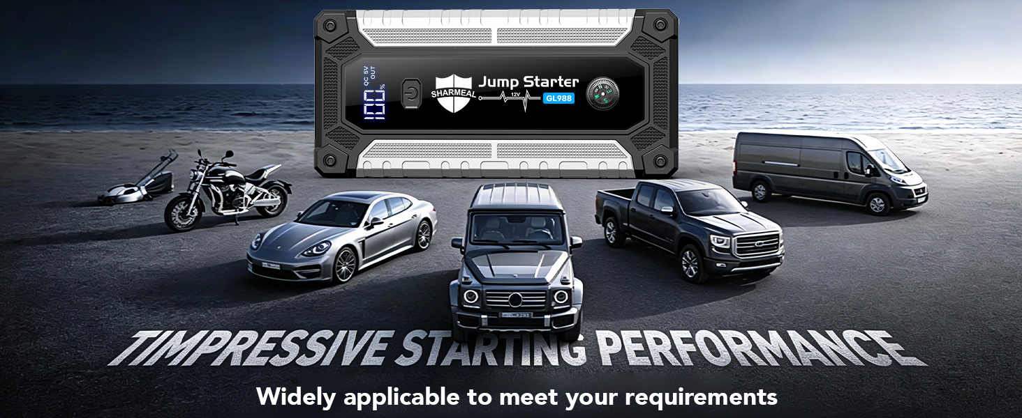 battery jumper starter portable