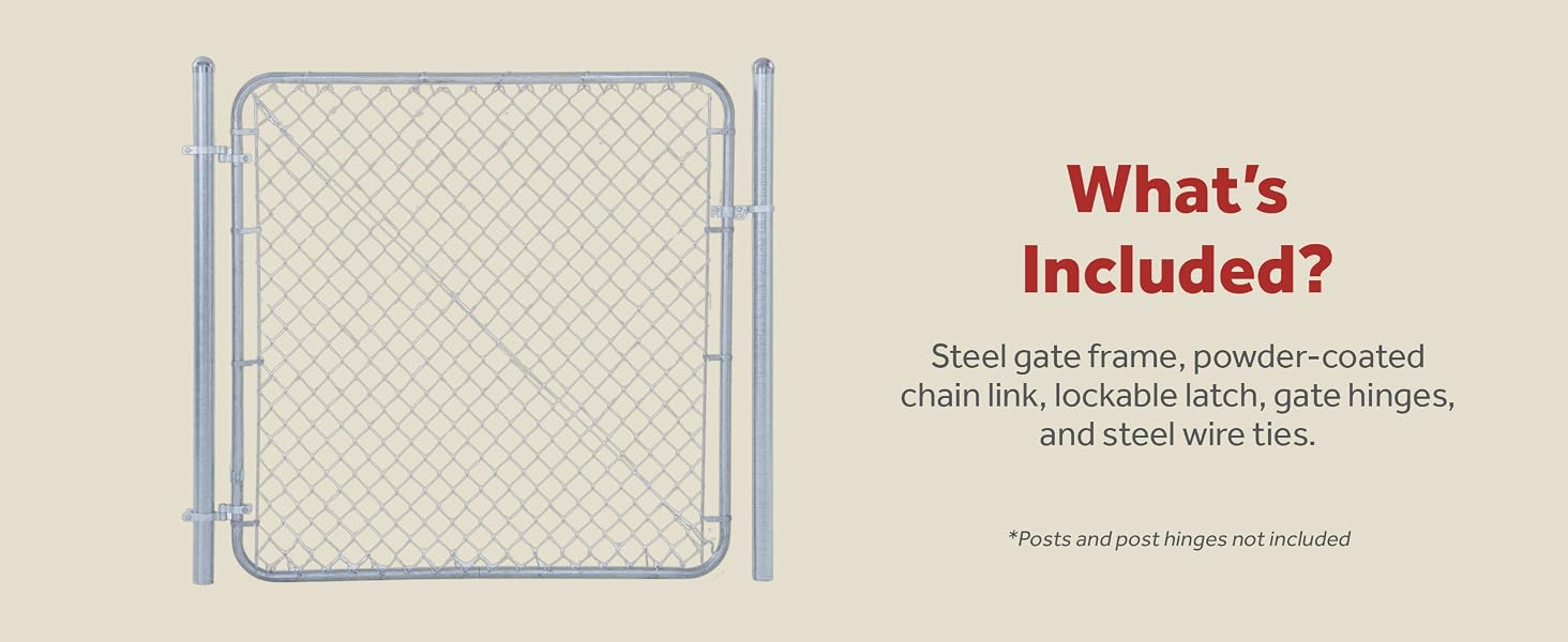 Adjust-A-Gate Fit-Right Adjustable Walk Gate Kit with Round Corner Frame, Gray - Inclusions desktop