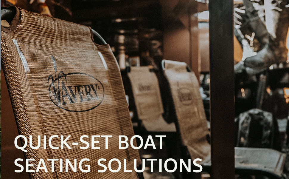quick set boat seating solutions